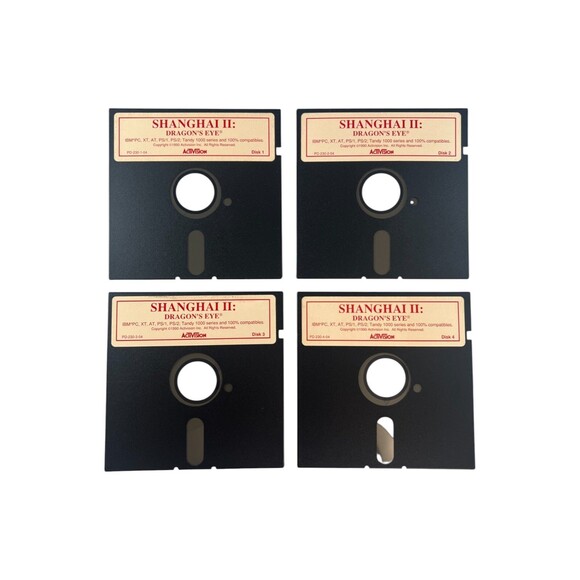 IBM PC Big Box - Shanghai II - Dragon's Eye (Activision) 1990 RARE Tandy - Picture 12 of 16